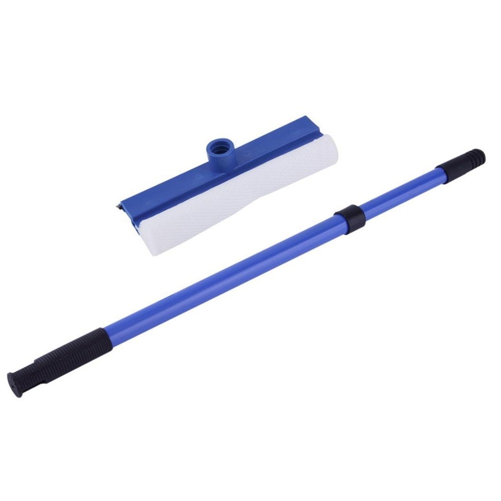 75CM Extendable Window Squeegee Cleaner Soft Rubber Head High Window Glass Scraper Brush Telescopic Bru Car Wiper Brushes Sale