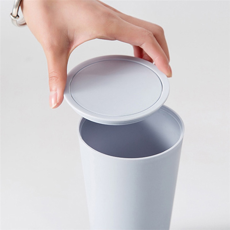 Mini Desk Trash Can Car Waster Bin