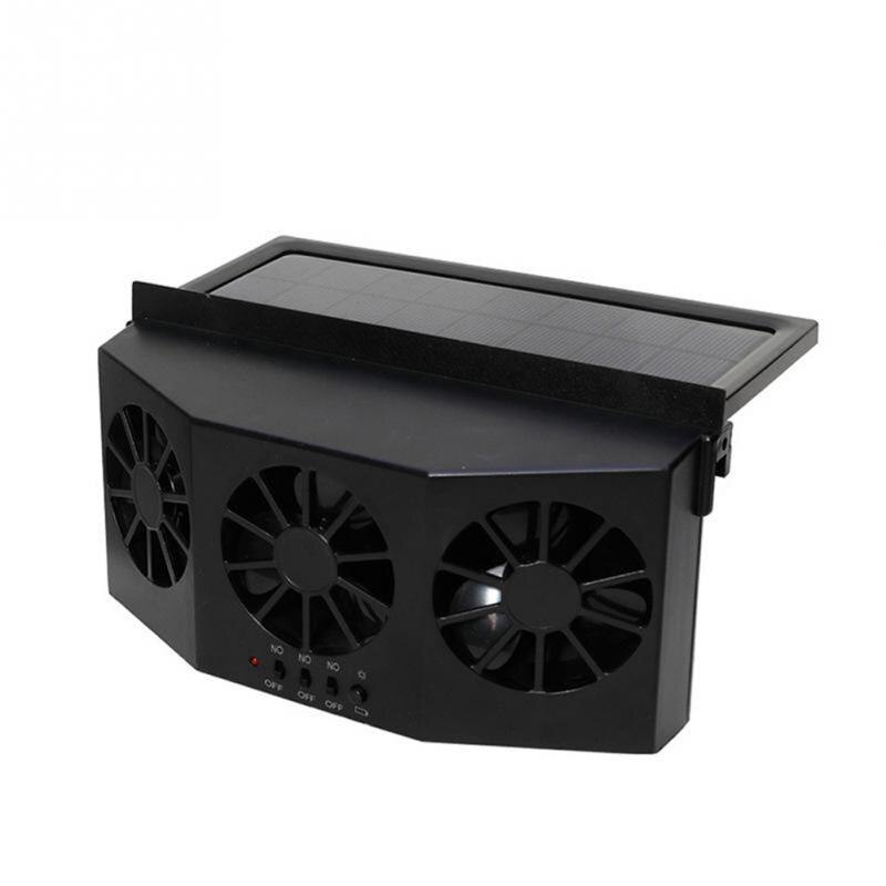 Car Fan Solar Powered Air Cooler