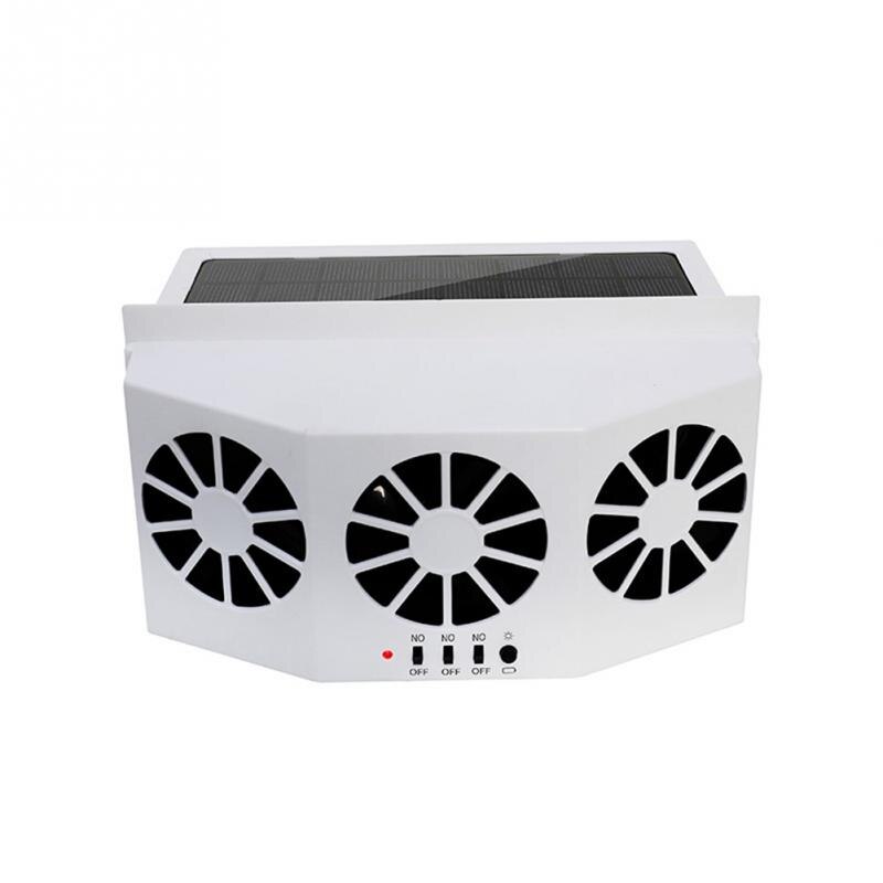 Car Fan Solar Powered Air Cooler