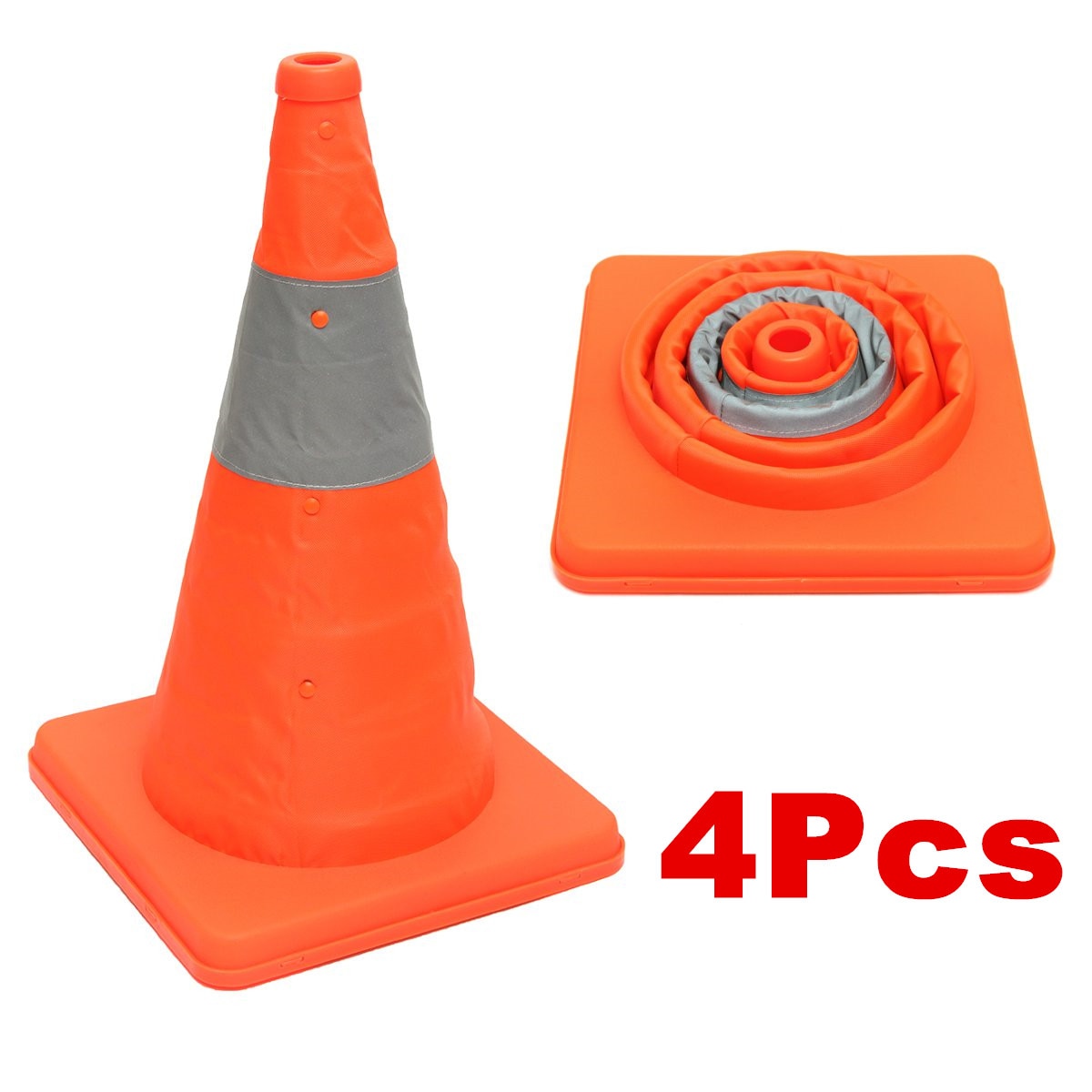 40CM Folding Collapsible Orange Road Safety Cone Traffic Pops Up Parking Multi Hot Sale