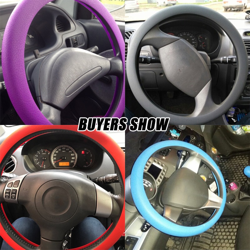 Car Steering Wheel Cover Silicone Material