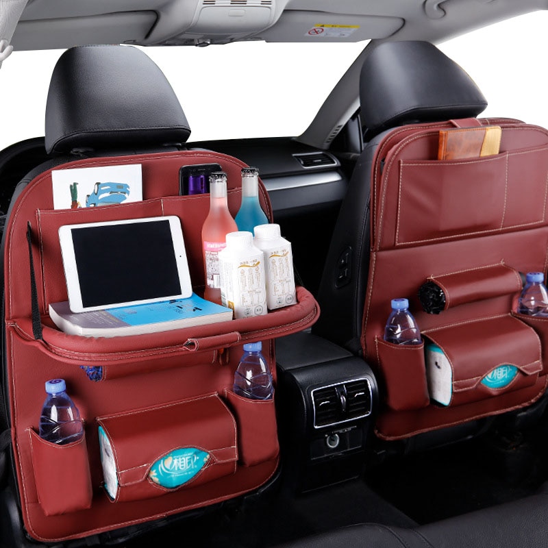 Car Seat Back Organizer Storage Bag