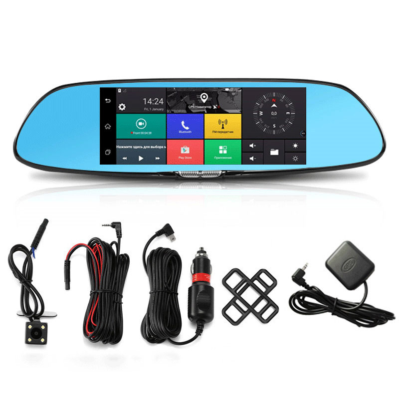 GPS Rear View Mirror Camera