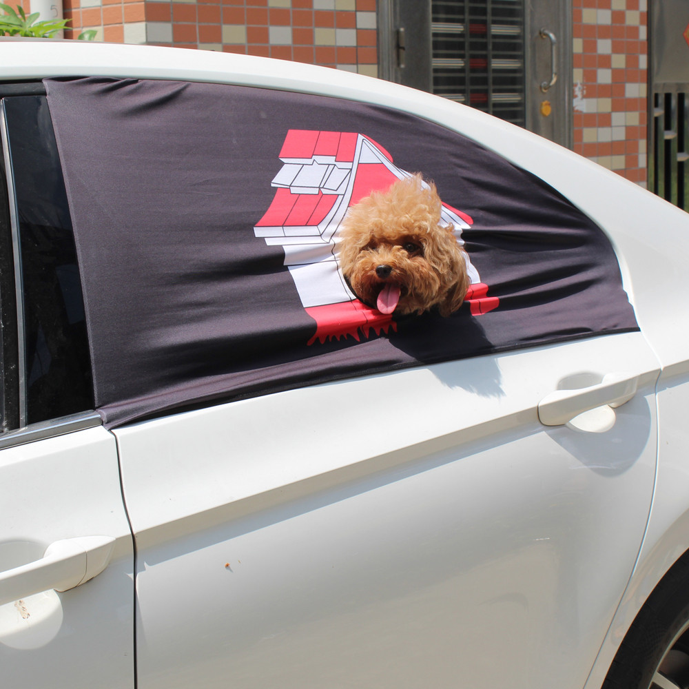 Foldable Car Window Sun Shade For Pets