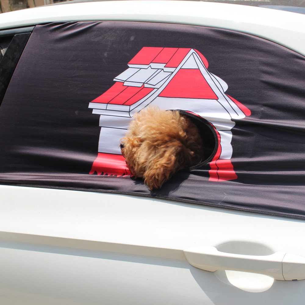 Foldable Car Window Sun Shade For Pets