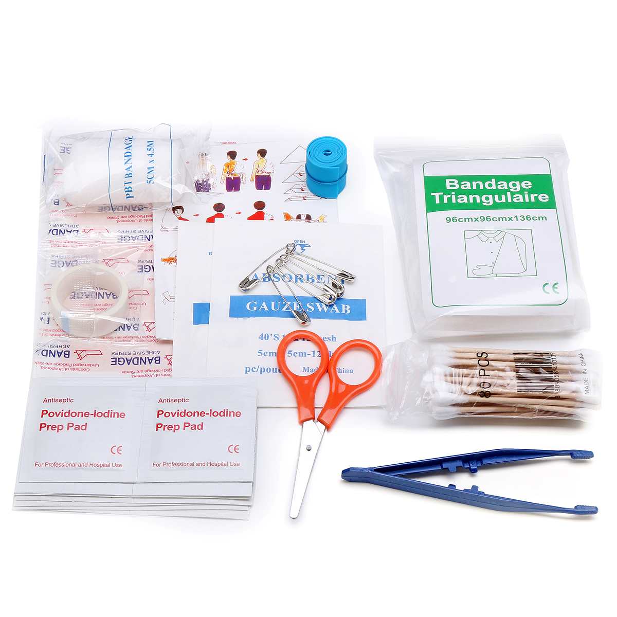 Car Emergency Kit First Aid Bag