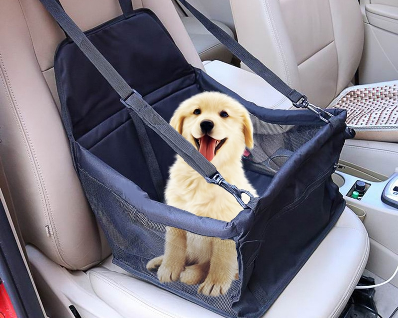 Dog Car Carrier Foldable Seat Carrier