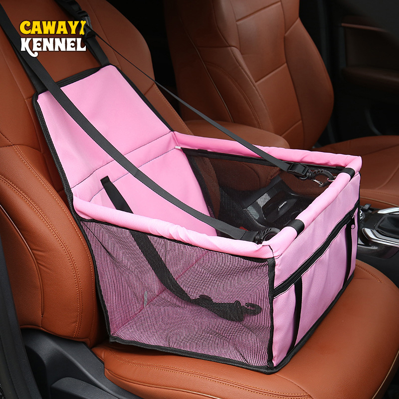 Dog Car Carrier Foldable Seat Carrier