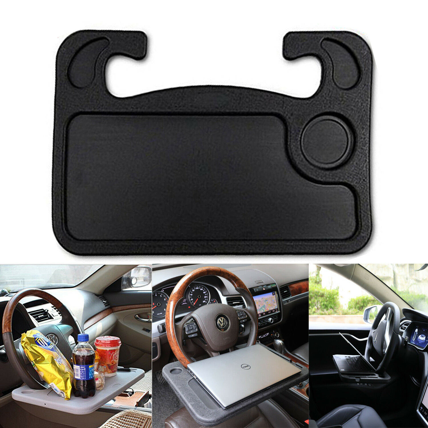 Steering Wheel Tray Portable Car Desk