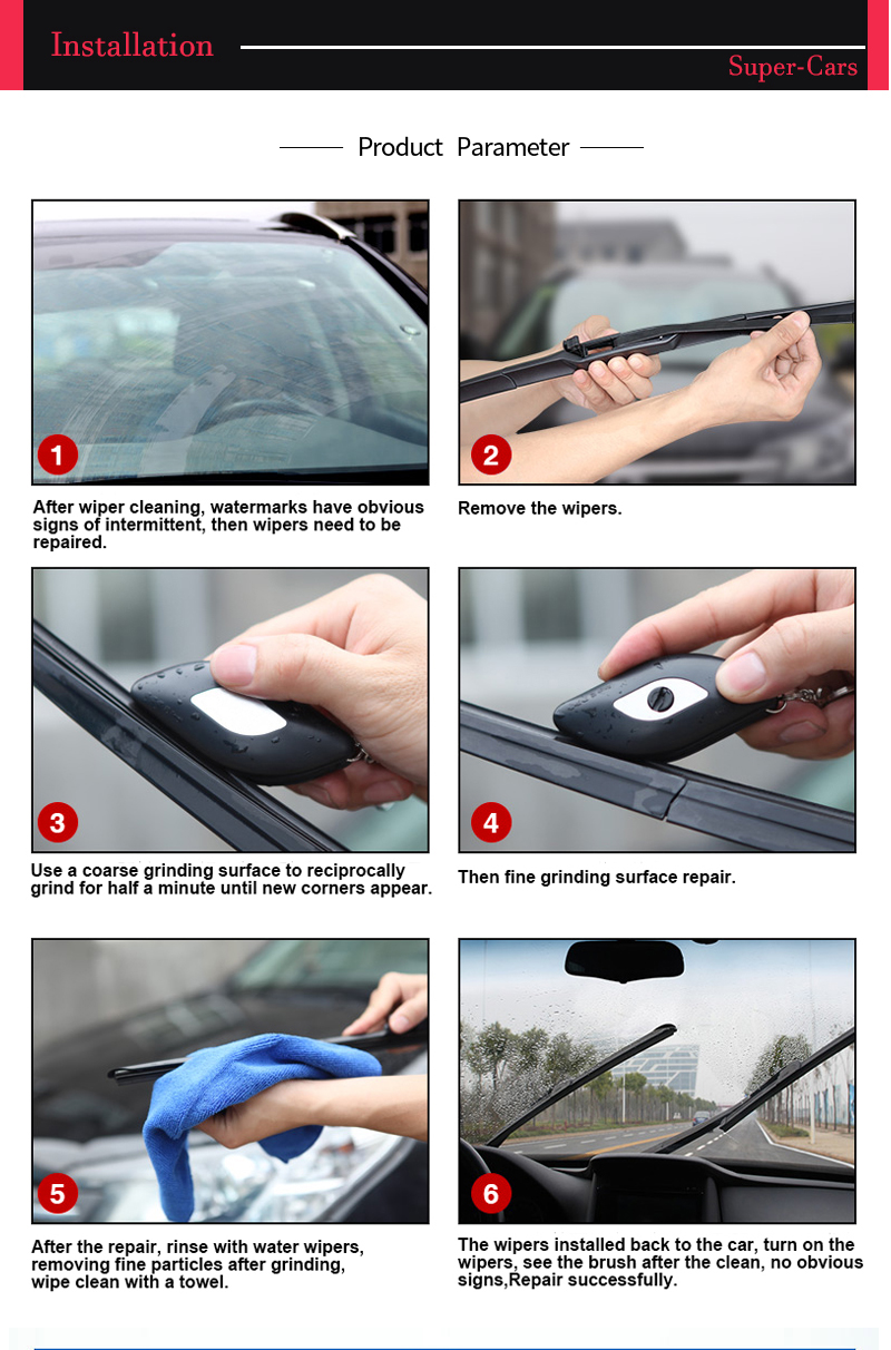 Car Windshield Wiper Restorer Tool