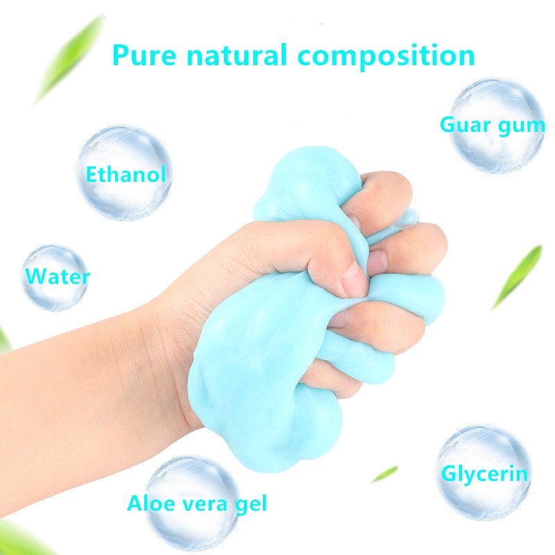 70g Super Auto Car Cleaning Pad Glue Powder Cleaner Magic Cleaner Dust Remover Gel Home Computer Keyboard Clean Tool Dust Clean