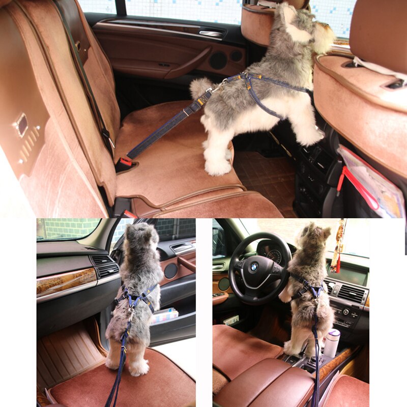 Dog Car Restraint Adjustable Strap