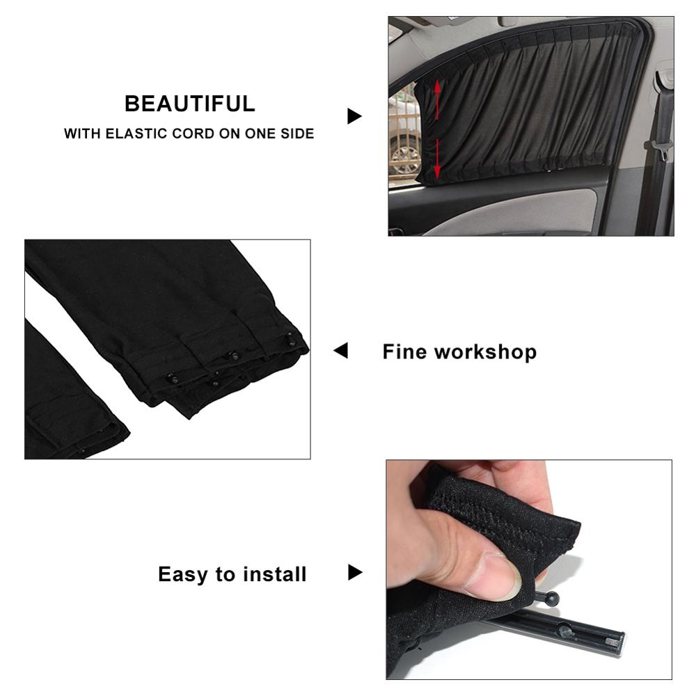 Car Window Shade Covers Privacy Curtains (2 pcs)