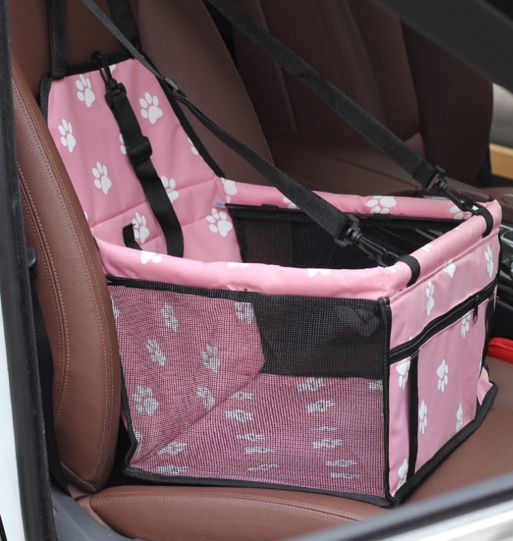 Pet Car Booster Seat with Straps