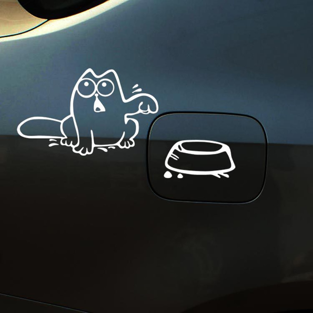 Car Petrol Tank Sticker Self-Adhesive Decal