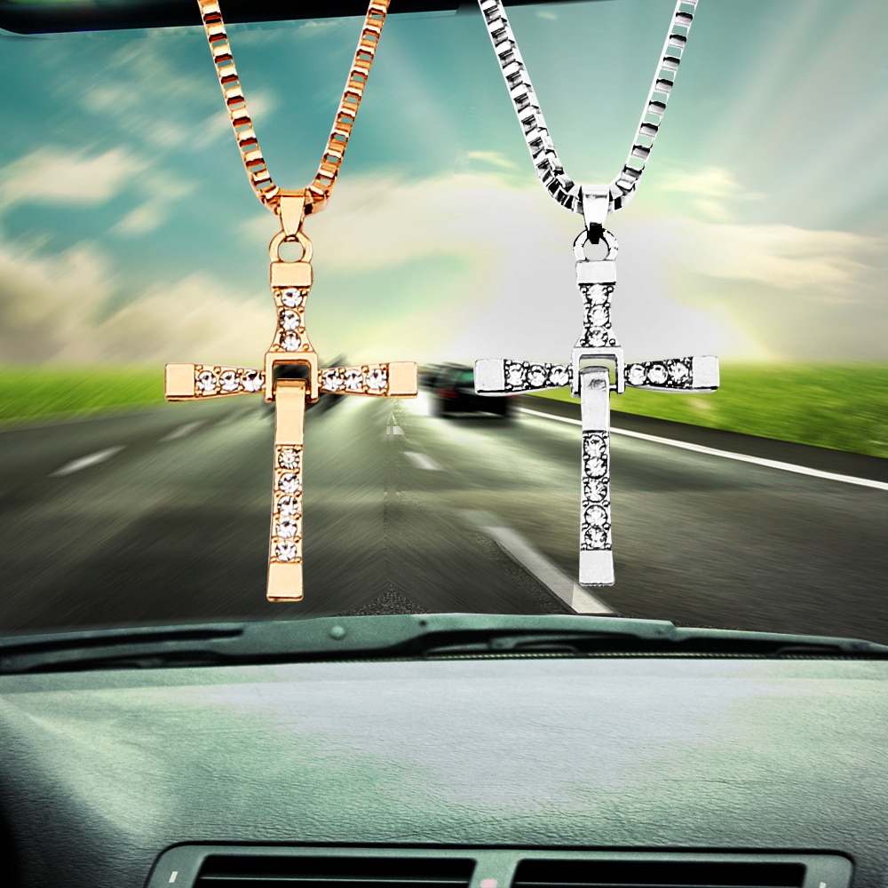 Cross Pendant Car Ornament