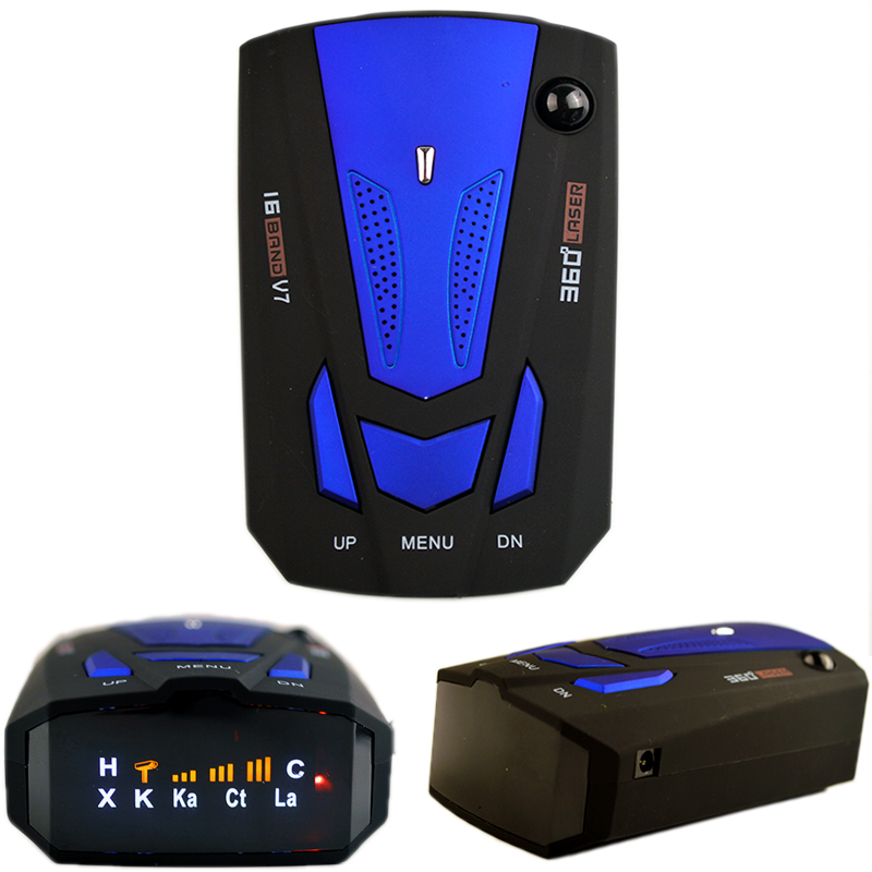 Car 16 Band 360 Degree Anti Radar Camera Detector