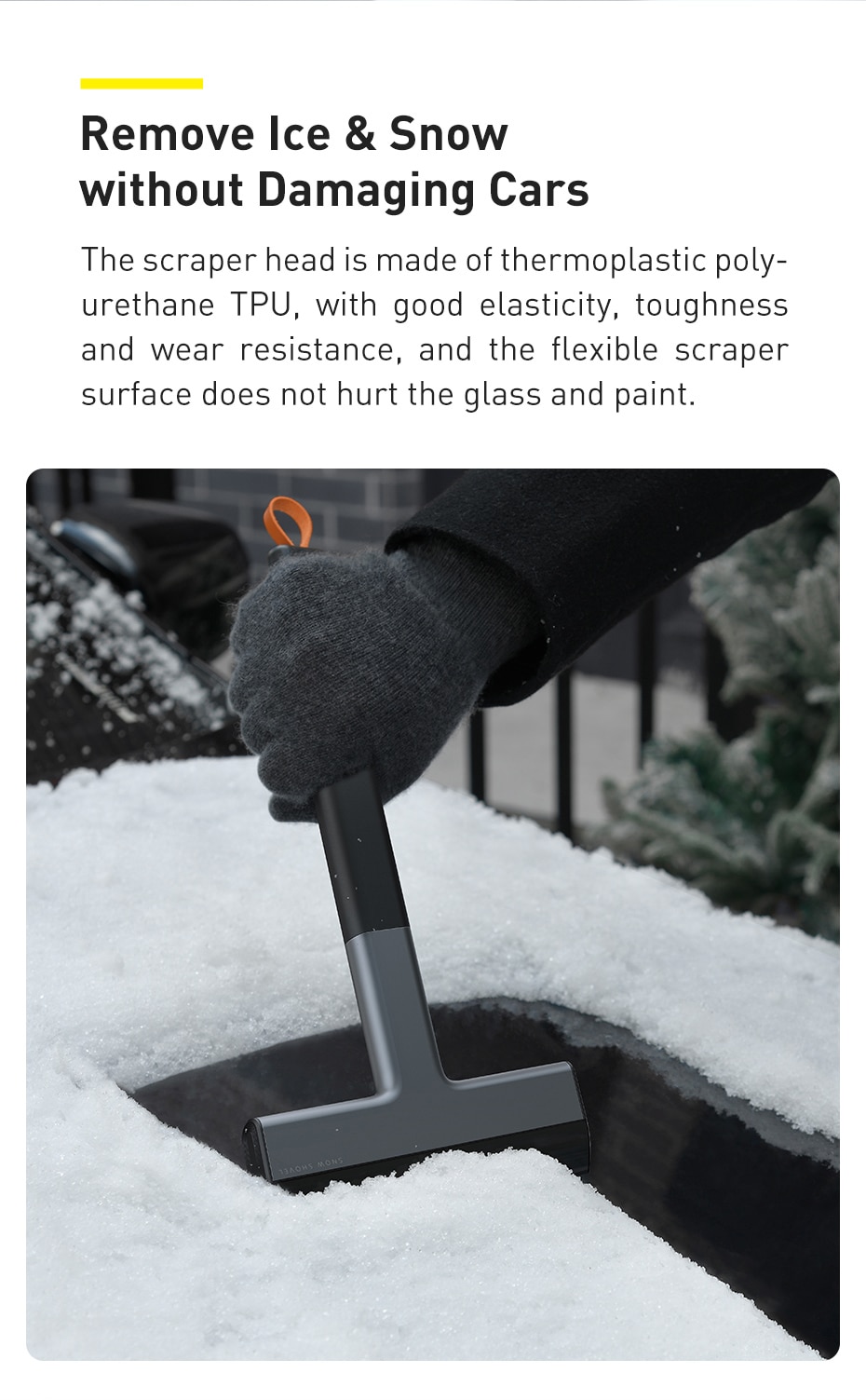 Windshield Ice Scraper For Car