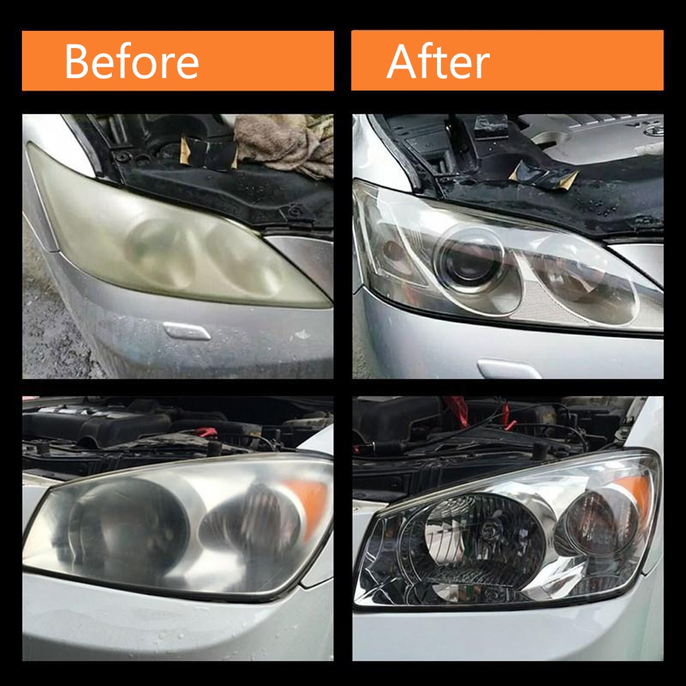 Headlight Restoration Kit 8PC Set