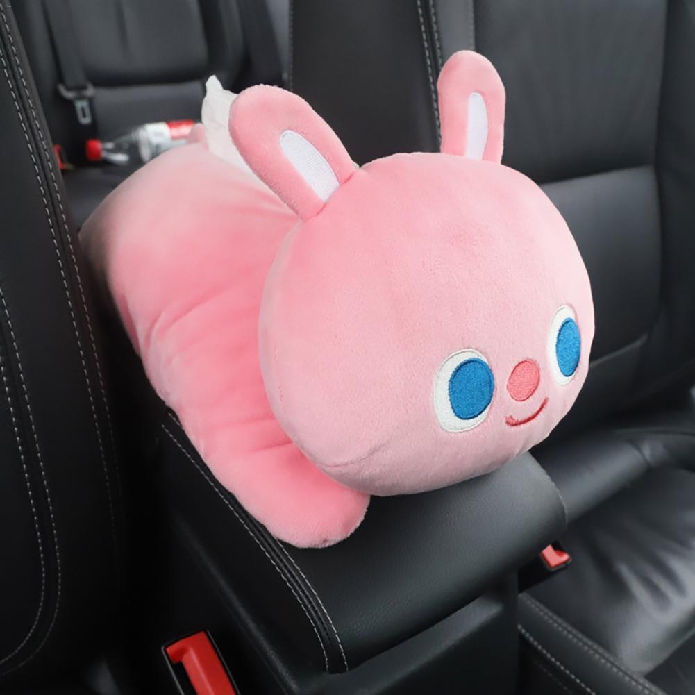 Car Tissue Holder Cute Plushy Design