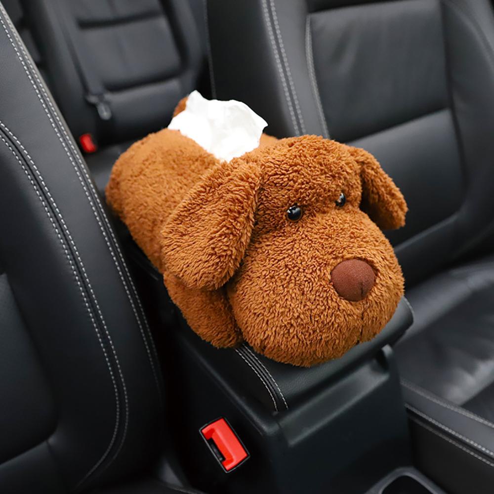 Car Tissue Holder Cute Plushy Design