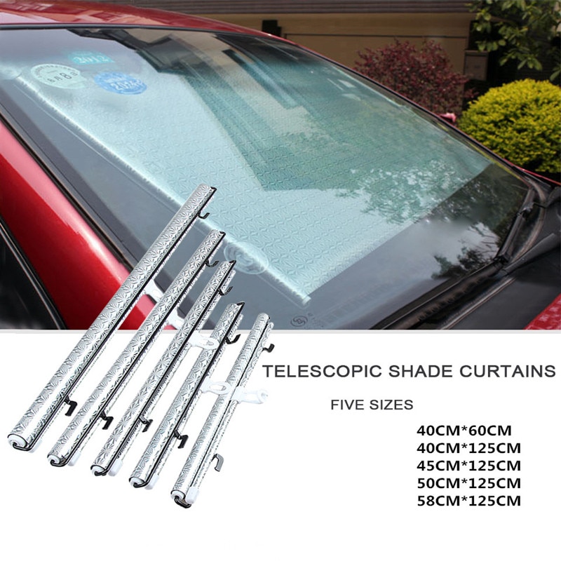 Car Window Covers Retractable Sunshade