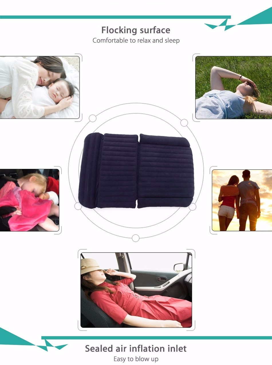 Inflatable Car Air Mattress Air Bed