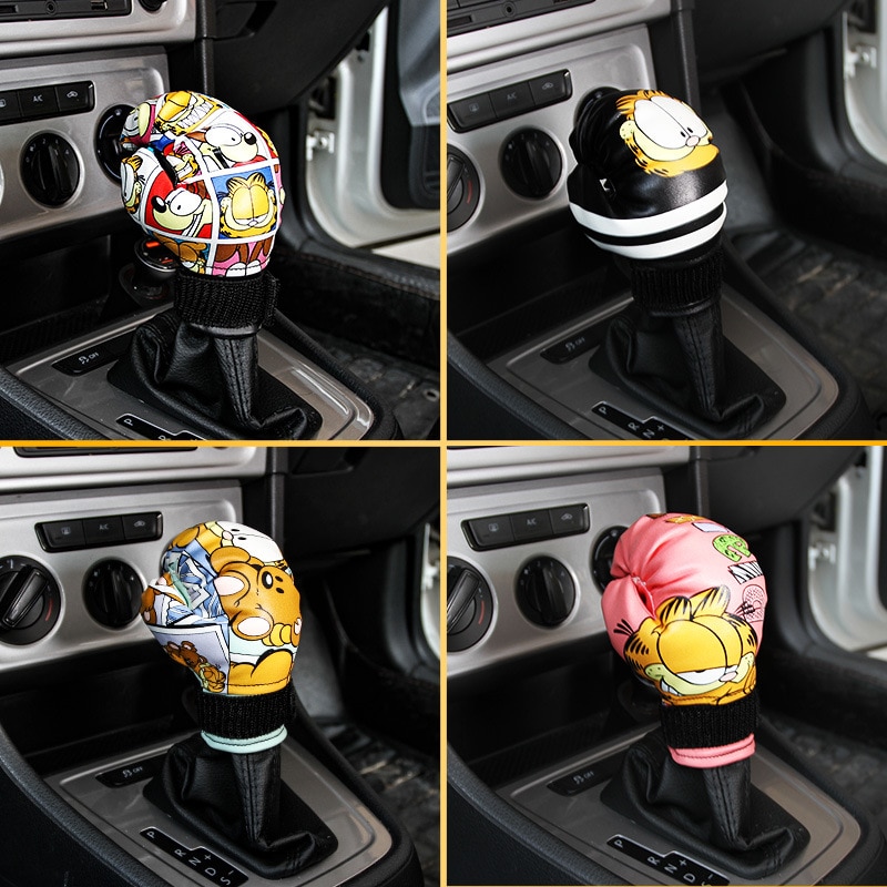 Leather Glove Gear Shift Knob Cover