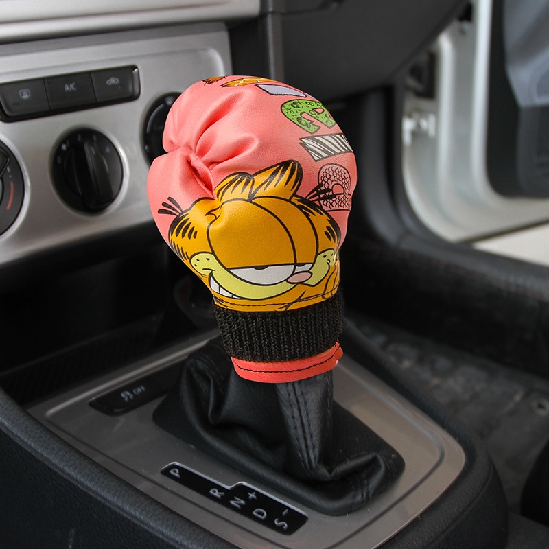 Leather Glove Gear Shift Knob Cover