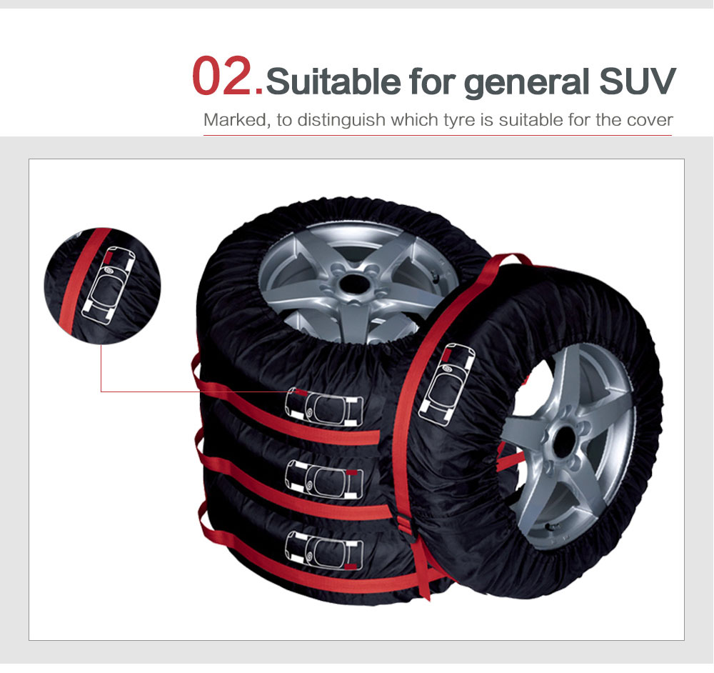 Tire Covers Wheel Protector (4 pieces)