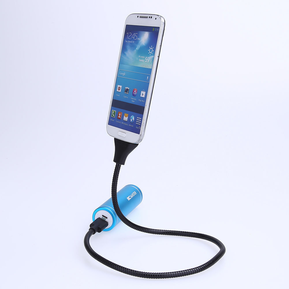 Flexible USB Cable Smartphone Holder 2in1