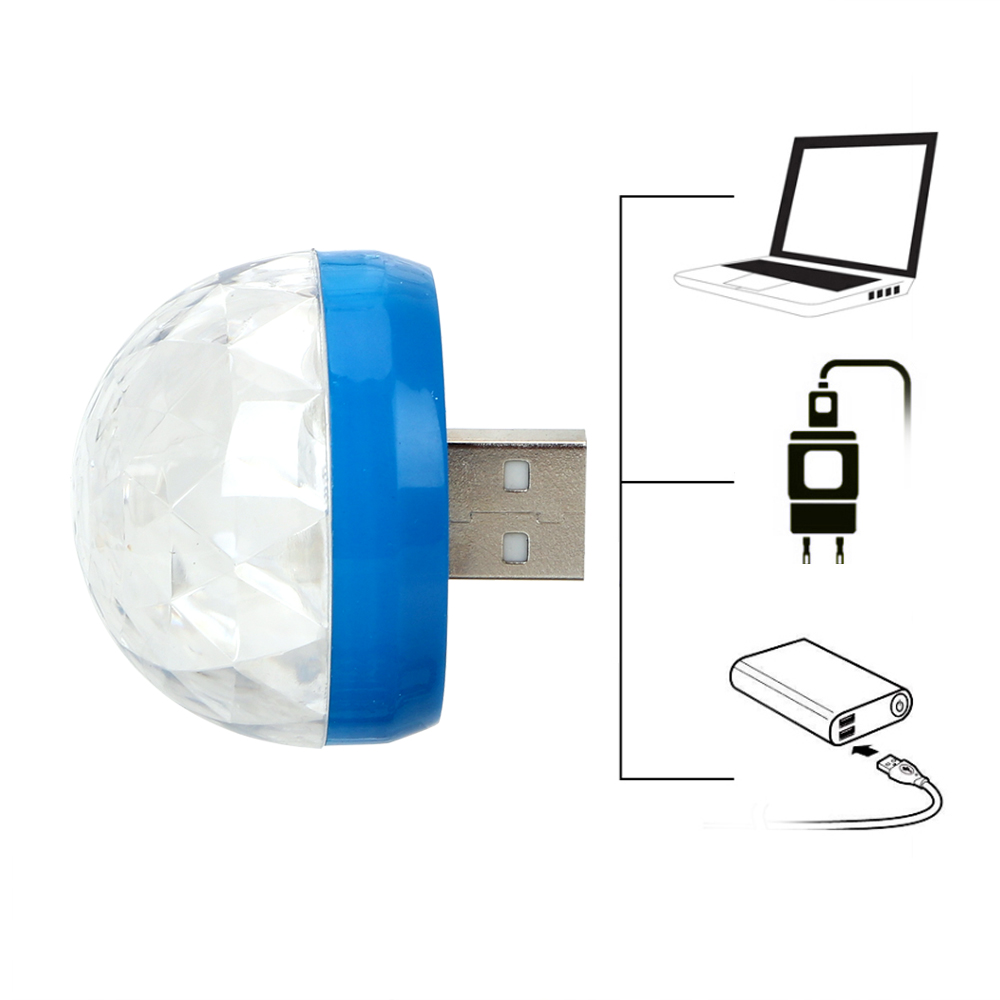 Party Lights USB Disco Ball LED Effect