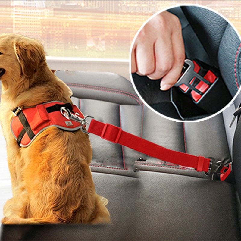 Dog Belt Pet Harness Car Seat Belt