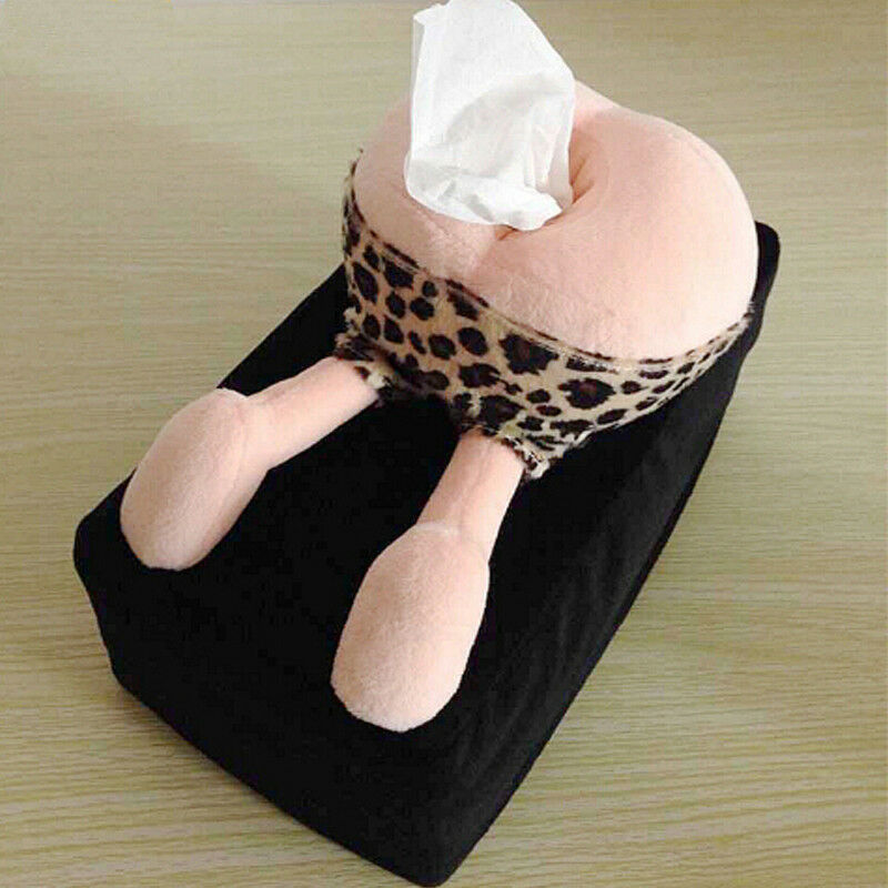 Funny Tissue Box Cover Plush Type