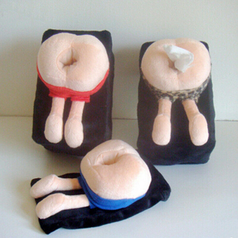 Funny Tissue Box Cover Plush Type