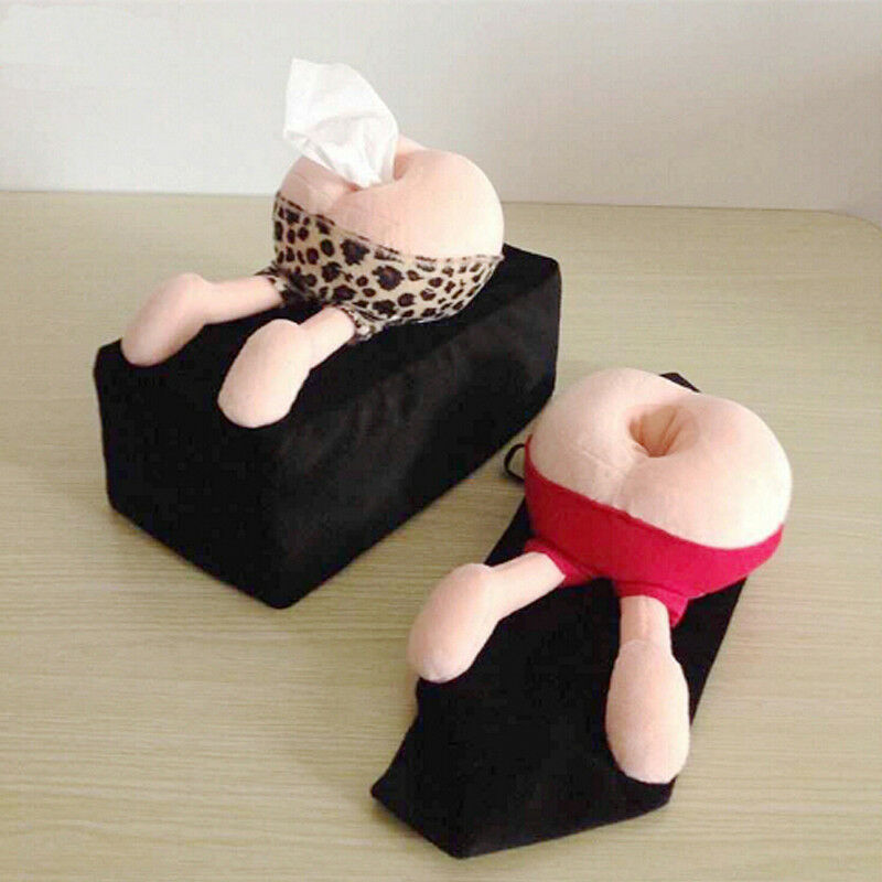 Funny Tissue Box Cover Plush Type