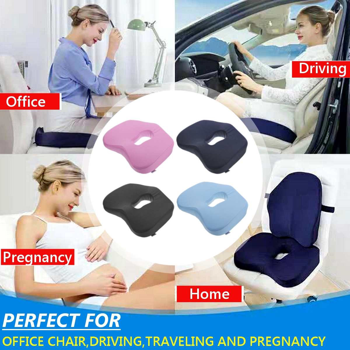 Orthopedic Seat Cushion Memory Foam