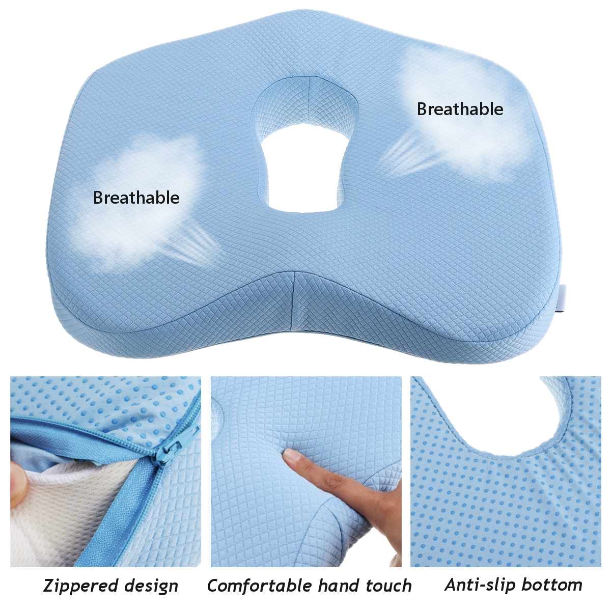 Orthopedic Seat Cushion Memory Foam