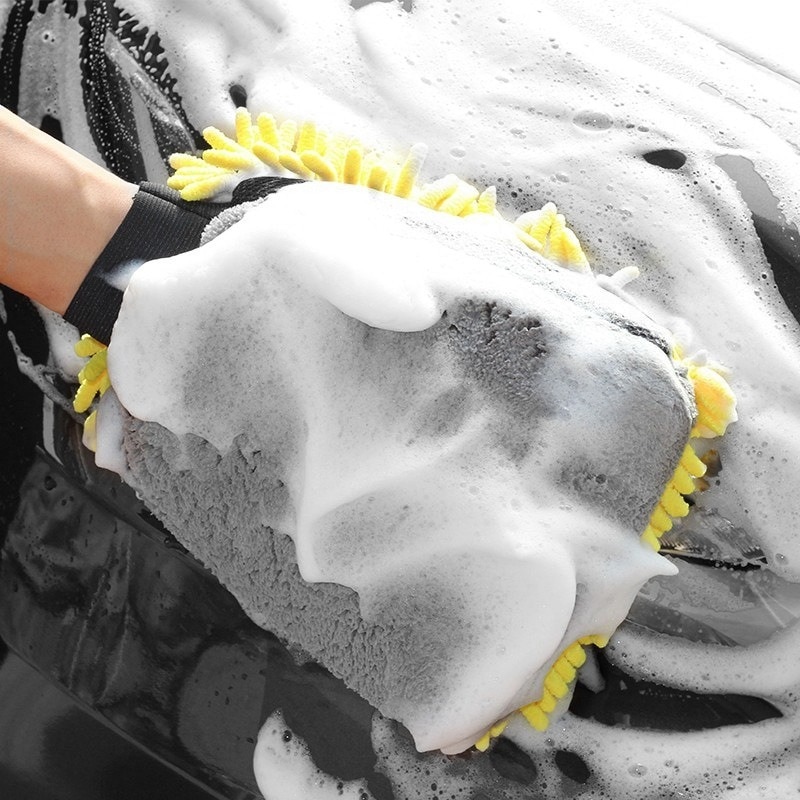 Waterproof Microfiber Carwash Glove