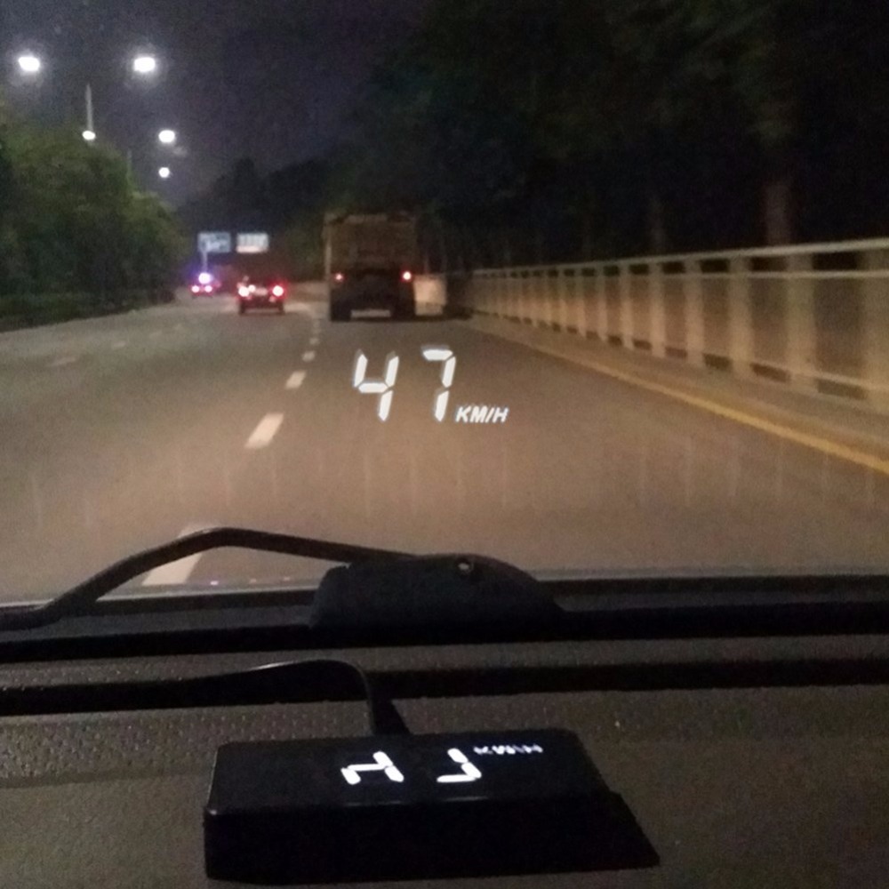 Car Head Up Display Windshield Warning System