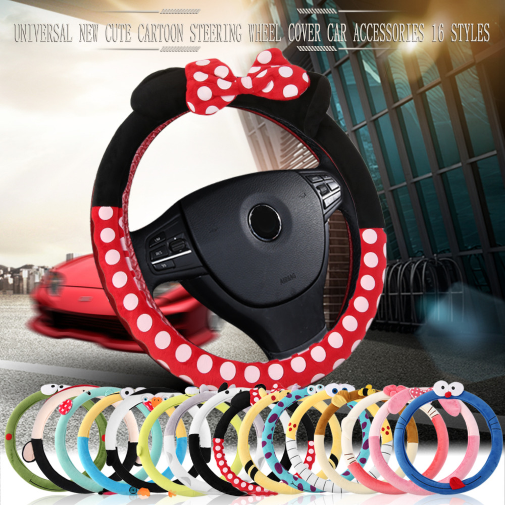 Cute Steering Wheel Covers Cartoon Characters