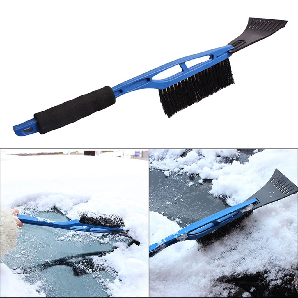 Snow Broom 2in1 Ice Scraper Brush