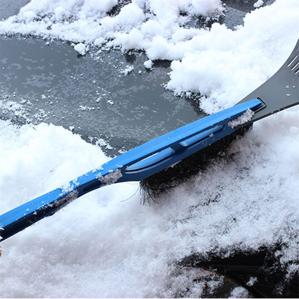 Snow Broom 2in1 Ice Scraper Brush