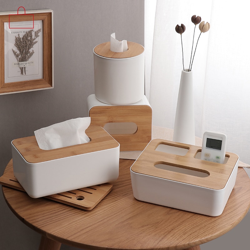 Tissue Box Holder Storage Container