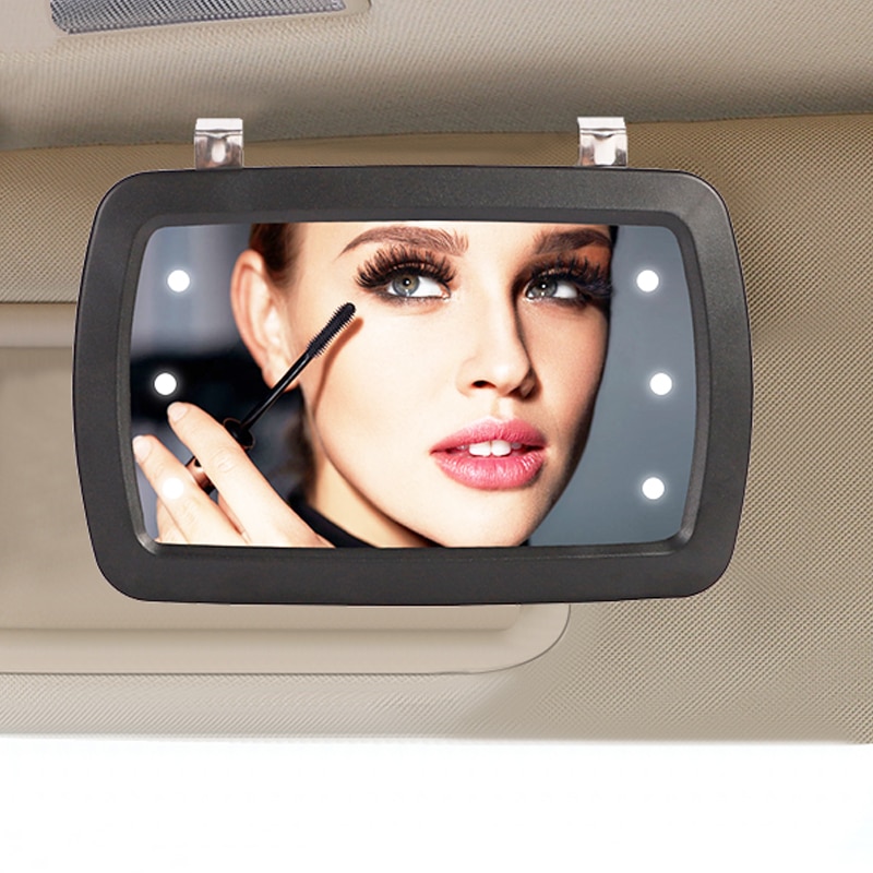 LED Lights Vanity Mirror Sun Visor