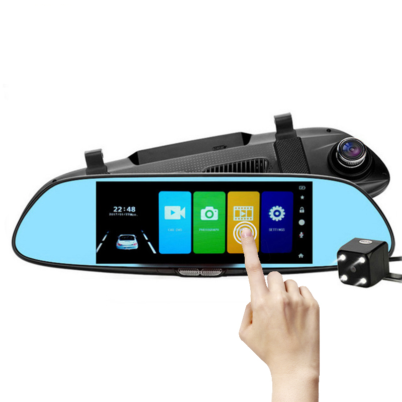 Dual Dash Cam Touch Screen Recorder