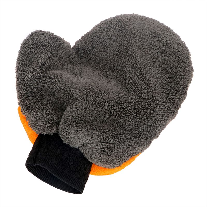 1Pcs Coral Cashmere Car Wash Glove Auto Car Microfiber Cleaning Water Absorption Wash Tools Car Accessorie