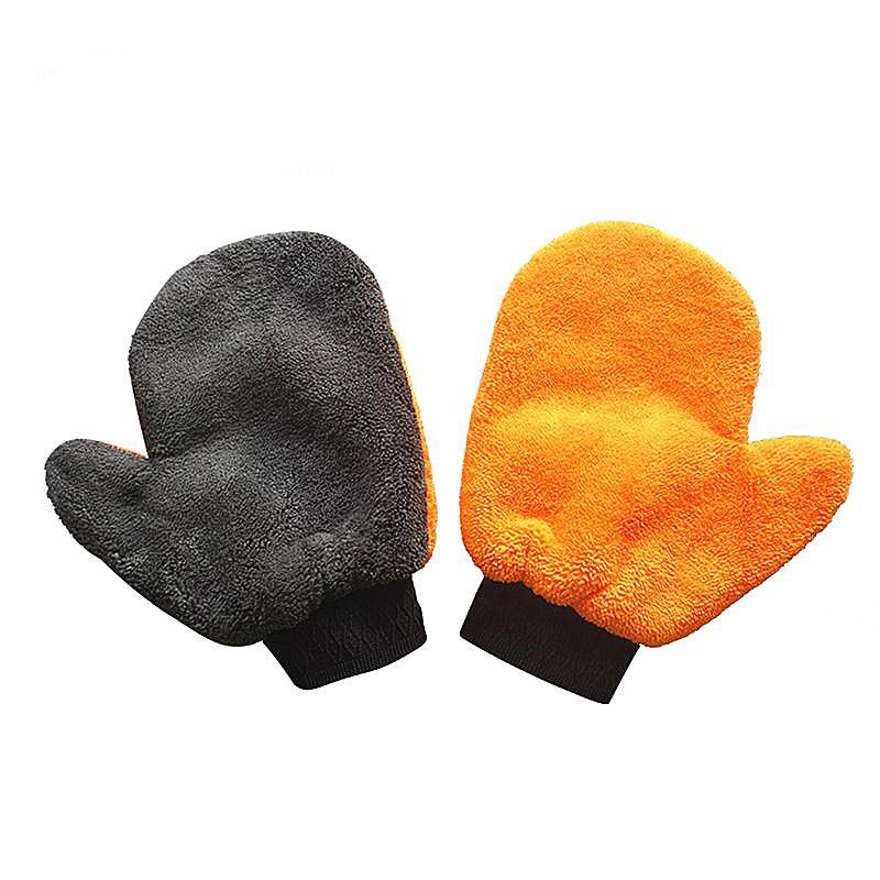 Double-Sided Microfiber Cleaning Glove