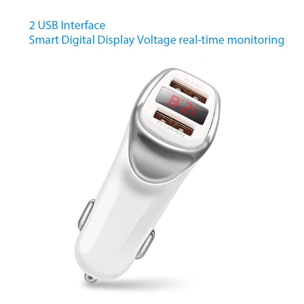 Car Charger Port Dual USB Adapter